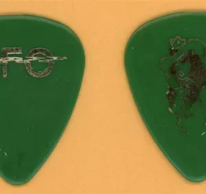 UFO Tommy McClendon Vintage Guitar Pick - 1985 Misdemeanor Tour