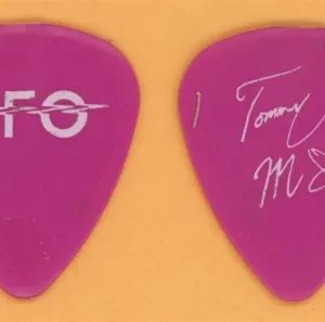 UFO Tommy McClendon Vintage Guitar Pick - 1985 Misdemeanor Tour