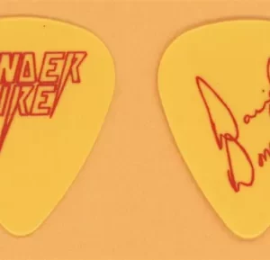 Under Fire Dave Donahoe Vintage Guitar Pick - 1991 Flames Tour