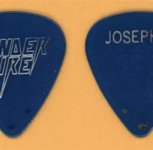 Under Fire Joseph Shreve Vintage Guitar Pick - 1991 Flames Tour
