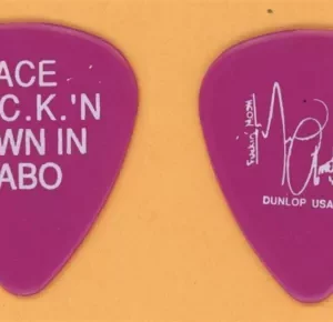 Van Halen Michael Anthony Vintage Guitar Pick - 1993 Right Here Right Now Tour
