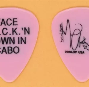 Van Halen Michael Anthony Vintage Guitar Pick - 1993 Right Here Right Now Tour