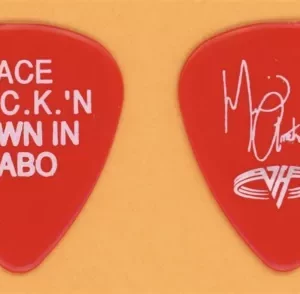 Van Halen Michael Anthony Vintage Guitar Pick - 1993 Right Here Right Now Tour