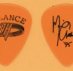Van Halen Michael Anthony Vintage Guitar Pick - 1995 Balance Tour