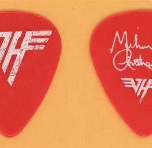 Van Halen Michael Anthony Vintage Tour Guitar Pick - 1982 Diver Down Tour