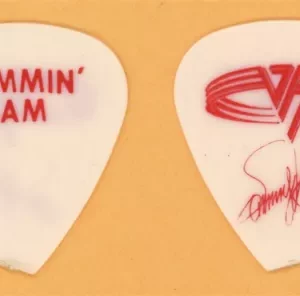 Van Halen Sammy Hagar Vintage Guitar Pick - 1993 Right Here Right Now Tour