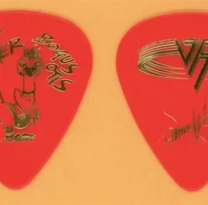 Van Halen Sammy Hagar Vintage Guitar Pick - 1993 Right Here Right Now Tour