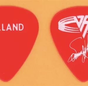 Van Halen Sammy Hagar Vintage Guitar Pick - 1993 Right Here Right Now Tour
