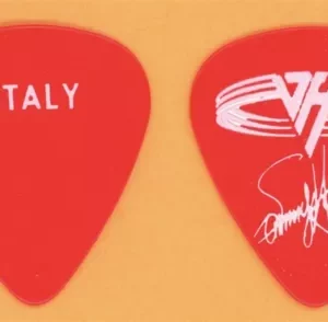 Van Halen Sammy Hagar Vintage Guitar Pick - 1993 Right Here Right Now Tour