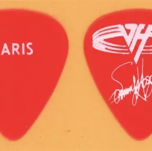 Van Halen Sammy Hagar Vintage Guitar Pick - 1993 Right Here Right Now Tour