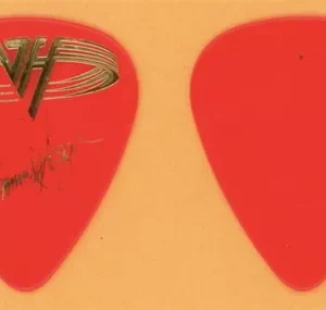 Van Halen Sammy Hagar Vintage Guitar Pick - 1993 Right Here Right Now Tour