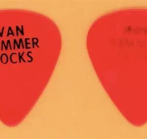 Van Hammer Rocks Vintage Tour Guitar Pick