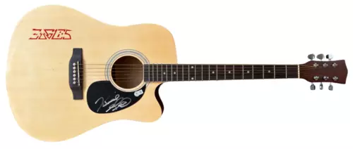 VINCE GILL SIGNED AUTOGRAPH FULL SIZE ACOUSTIC GUITAR THE EAGLES BECKETT COA COLLECTIBLE MEMORABILIA