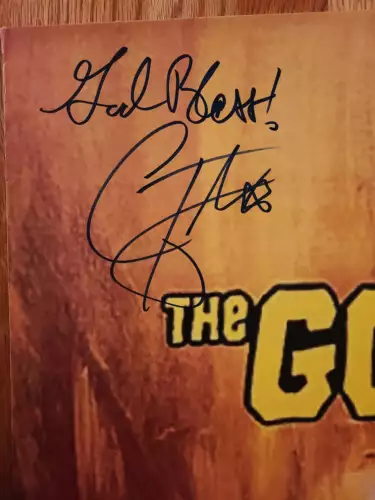 X COREY FELDMAN THE GOONIES AUTOGRAPHED 24×36 POSTER ACOA ACOA COLLECTIBLE MEMORABILIA