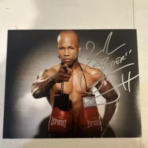 ZAB JUDAH SIGNED AUTOGRAPH 8x10 PHOTO PICTURE COA BOXING CHAMP