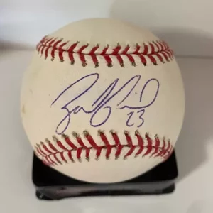 ZACK GRIENKE ROYALS/ASTROS SIGNED AUTOGRAPHED M.L. BASEBALL BECKETT