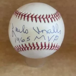 ZOILO VERSALLES 1965 MVP RARE SIGNED AUTOGRAPHED A.L. BASEBALL BECKETT AUTH