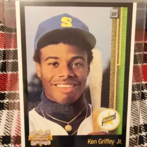1993 UPPER DECK KEN GRIFFEY JR 1989 ROOKIE RC 8X10 JUMBO PHOTO CARD RARE /LE