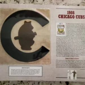 1994 COOPERSTOWN COLLECTION 1908 CHICAGO CUBS EMBLEM PATCH WILLABEE WARD
