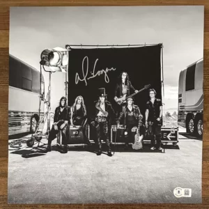 ALICE COOPER Road 2LP Red Marble Vinyl + DVD + AUTOGRAPHED SIGNED Print BAS COA