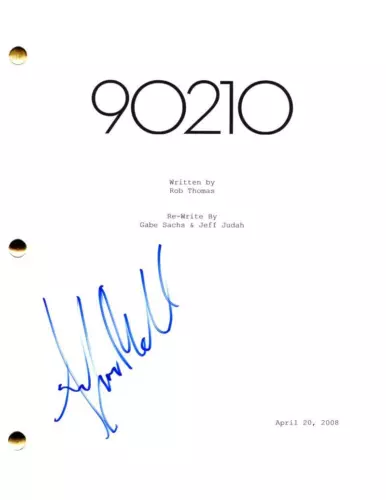 ANNALYNNE MCCORD SIGNED AUTOGRAPH 90210 FULL PILOT SCRIPT SCREENPLAY NAOMI CLARK COLLECTIBLE MEMORABILIA