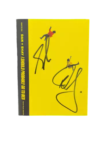 DAN + SHAY SIGNED AUTOGRAPH I SHOULD PROBABLY GO TO BED CASSETTE – JSA COA COLLECTIBLE MEMORABILIA