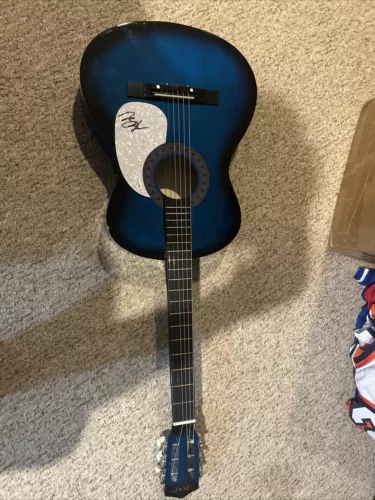 DANIELLE BRADBERRY SIGNED AUTOGRAPH 38” ACOUSTIC GUITAR ACOA COUNTRY THE VOICE COLLECTIBLE MEMORABILIA
