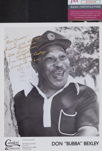 DON “BUBBA” BEXLEY SIGNED AUTOGRAPH 8×10 HEADSHOT JSA COA SANFORD AND SON COLLECTIBLE MEMORABILIA