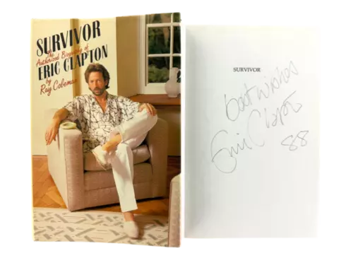 Eric Clapton Signed - Memorabilia, Album, Collectables