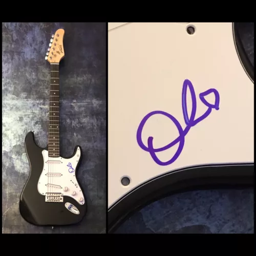 GFA Bring Me the Horizon Band * OLI SYKES * Signed New Electric Guitar COA