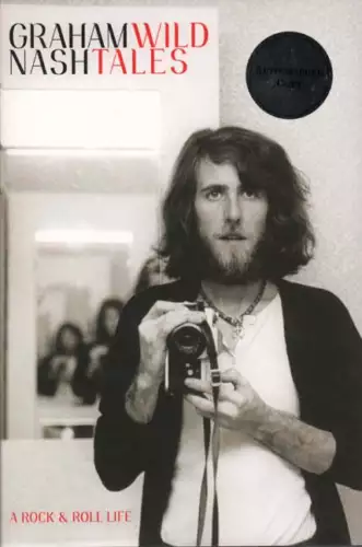 GRAHAM NASH AUTOGRAPHED SIGNED BOOK COLLECTIBLE MEMORABILIA