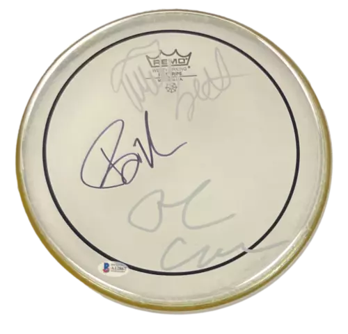 Outlet Todd Rundgren signed Remo Drumhead JSA COA