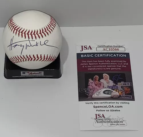 HENRY WINKLER SIGNED OFFICIAL MAJOR LEAGUE BASEBALL PROOF JSA COA COLLECTIBLE MEMORABILIA