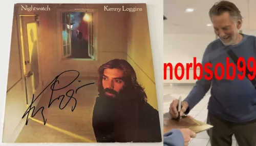 Kenny Loggins signed autographed Nightwatch album vinyl record proof Beckett COA STAR Kenny Loggins signed autographed Nightwatch album vinyl record proof Beckett COA STAR