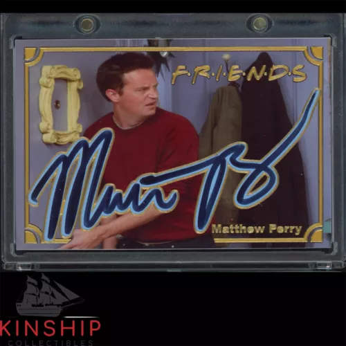 MATTHEW PERRY SIGNED CUT CUSTOM CARD JSA COA FRIENDS ACTOR RARE AUTO Z1708 COLLECTIBLE MEMORABILIA
