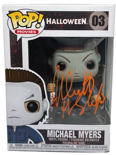 NICK CASTLE SIGNED AUTOGRAPH HALLOWEEN MICHAEL MYERS FUNKO POP #03 BECKETT COA COLLECTIBLE MEMORABILIA