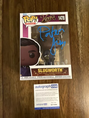 Paterson Joseph ‘Wonka’ Signed Funko Pop #1478 ‘Slugworth’ ACOA