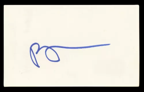 PAUL REISER MAD ABOUT YOU AUTHENTIC SIGNED 3×5 INDEX CARD BAS #BL98528 COLLECTIBLE MEMORABILIA