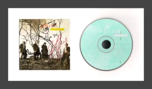 Phish Full Band Complete Signed Autograph Framed CD Display - Jon Fishman +3 JSA