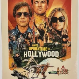 Quentin Tarantino signed Once upon a Time in Hollywood 12x18 photo COA Proof STAR. Quentin Tarantino signed Once upon a Time in Hollywood 12x18 photo COA Proof STAR.