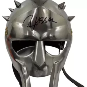 Russell Crowe Signed Maximus Gladiator Helmet Authentic Autograph Beckett
