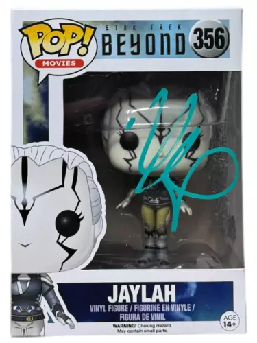 SOFIA BOUTELLA SIGNED STAR TREK BEYOND JAYLAH 356 FUNKO POP AUTOGRAPH BECKETT COLLECTIBLE MEMORABILIA