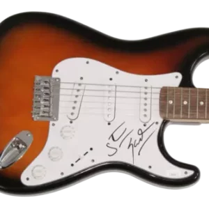 Steve Earle Signed Autograph Fender Electric Guitar - Guitar Town w/ JSA COA