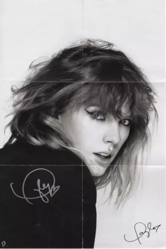 Taylor Swift autograph orders signed CD collage black Framed JSA