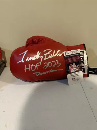 TIMOTHY BRADLEY JR SIGNED AUTOGRAPH EVERLAST BOXING GLOVE JSA COA HOF 2023 RARE COLLECTIBLE MEMORABILIA