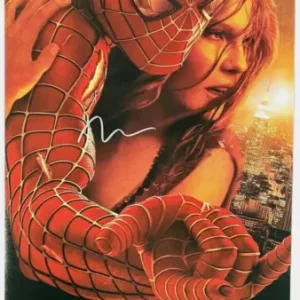Tobey Maguire Signed Autograph Spider-Man 12x18 Movie Poster Photo Beckett COA