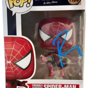 Tobey Maguire Signed Funko Pop Spider-Man No Way Home 1158 Autograph Beckett COA