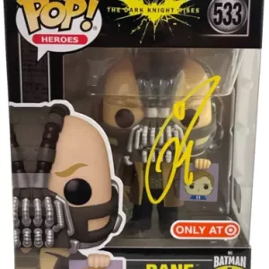 Tom Hardy Signed Bane Funko The Dark Knight Rises Authentic Autograph Beckett