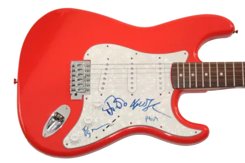 Trey Anastasio Mike Gordon & Page Signed Autograph Fender Guitar Phish JSA COA