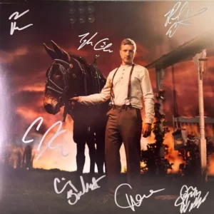 TYLER CHILDERS +6 Signed "Rustin in the Rain" Indie Exclusive Green Vinyl JSA